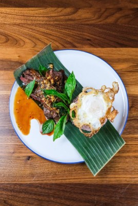 Thai Style Grilled Steak Basil